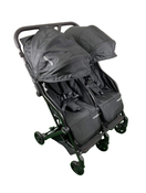 used Mompush Lithe Double Stroller, 2023, Black