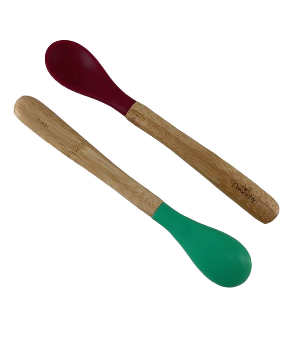 Shop Avanchy Bamboo Baby Spoons 5-Pack, Pink Edition, Infant at Goodbuygears