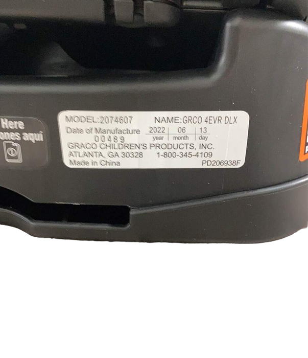 Shop Graco 4Ever DLX 4-in-1 Car Seat, 2022, Fairmont at Goodbuygears