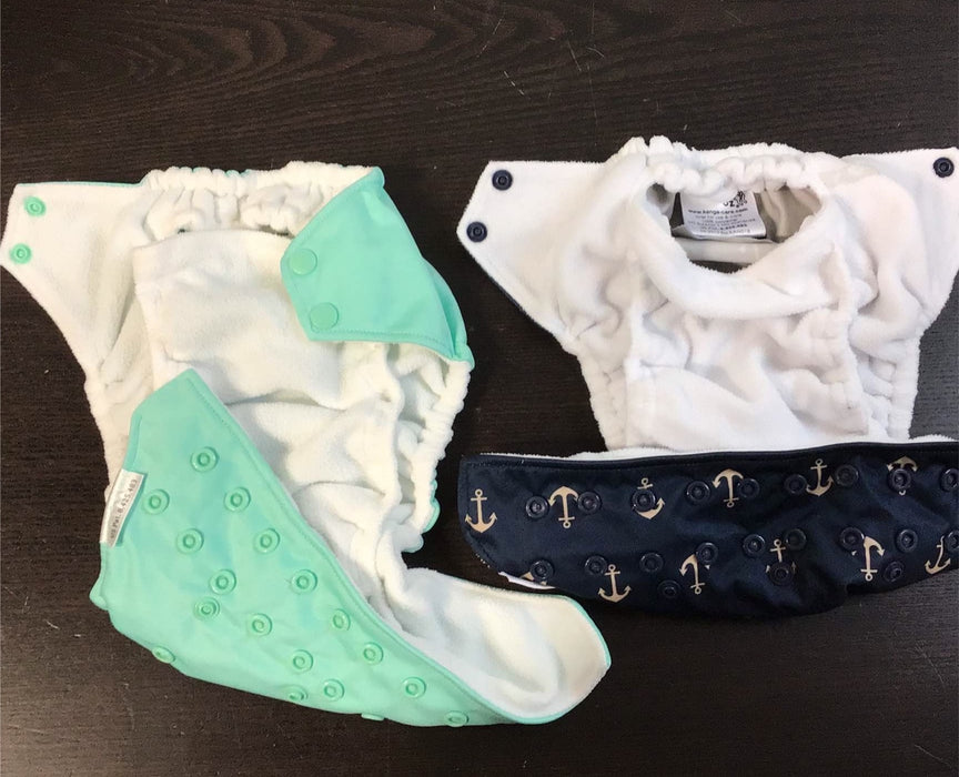 used BUNDLE Rumparooz Cloth Diapers