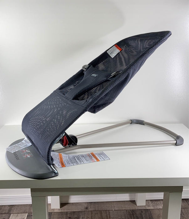 Shop BabyBjorn Bouncer Bliss, Anthracite, Mesh at Goodbuygears