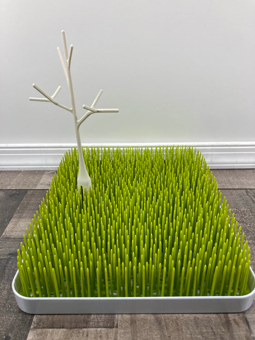 secondhand Boon Grass Countertop Drying Rack, Green