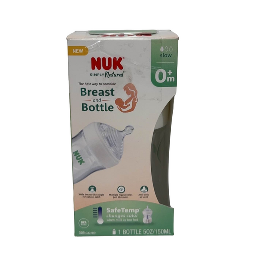 Shop NUK Simply Natural Bottle, 5oz at Goodbuygears