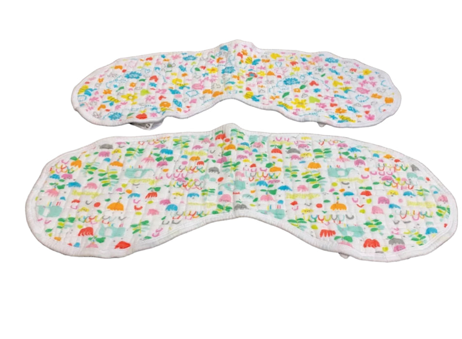 used Aden + Anais Muslin Burpy Bibs 2 Pack