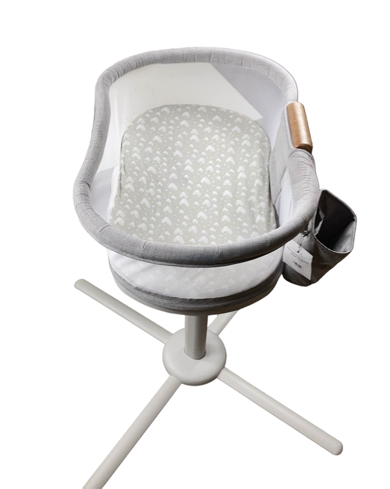 Halo BassiNest Swivel Sleeper Luxe Series, Dove Grey Tweed