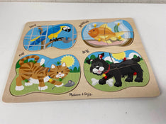 secondhand Melissa & Doug Wooden Puzzle