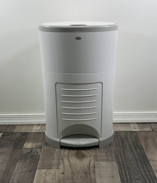 used Diaper Dekor Classic Diaper Pail, White