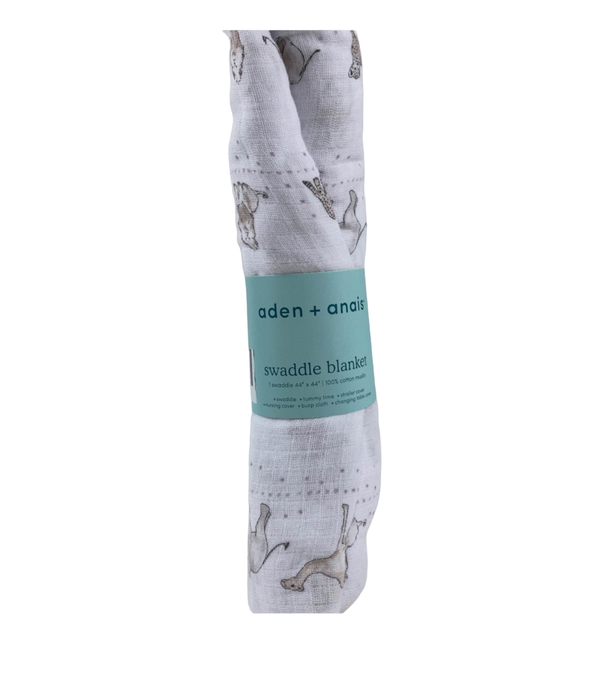 Aden + Anais Swaddle Blanket, Animal Parade