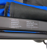 Shop Wonderfold W2 Original Multifunctional Double Stroller Wagon, 2021, Blue at Goodbuygears