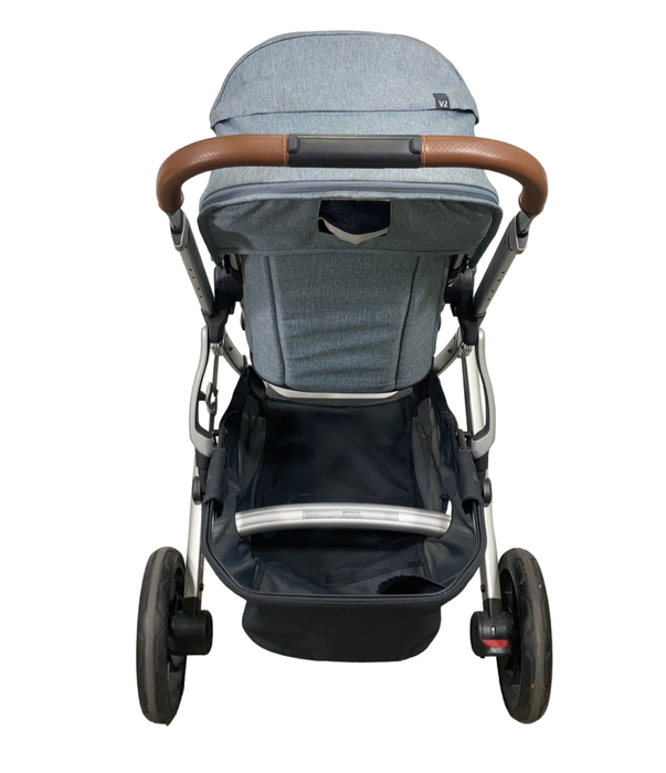 Shop UPPAbaby VISTA V2 Stroller, 2019, Gregory (Blue Melange) at Goodbuygears