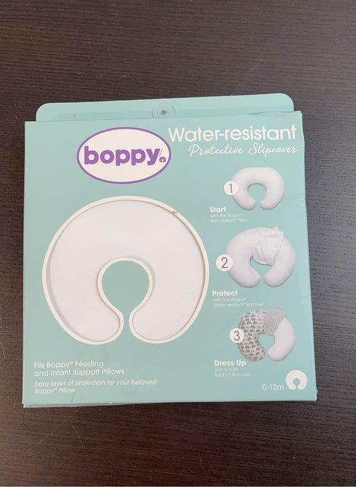 used Boppy Water Resistant Protective Nursing Pillow Cover