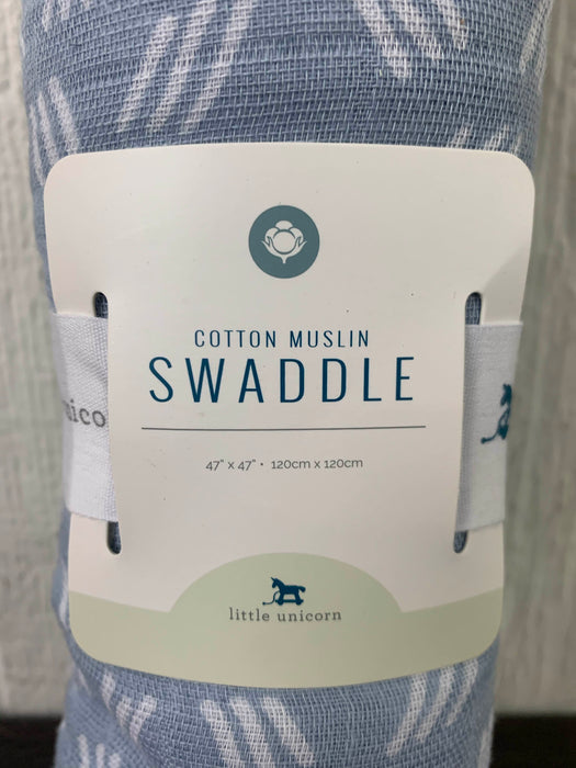 secondhand Little Unicorn Cotton Muslin Swaddle