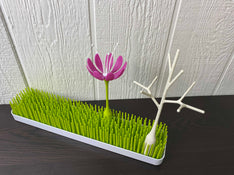 used Boon Grass Countertop Drying Rack with Accessory