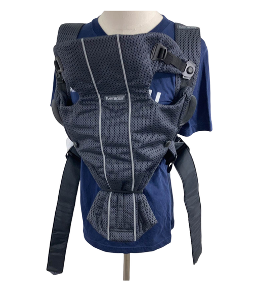 Shop BabyBjorn Baby Carrier Mini, Navy Blue 3D Mesh at Goodbuygears