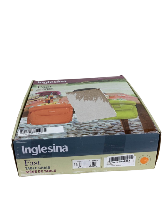 Shop Inglesina Fast Table Chair, Orange at Goodbuygears