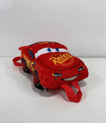 used Disney Pixar Lightning McQueen Plush Pillow Backpack