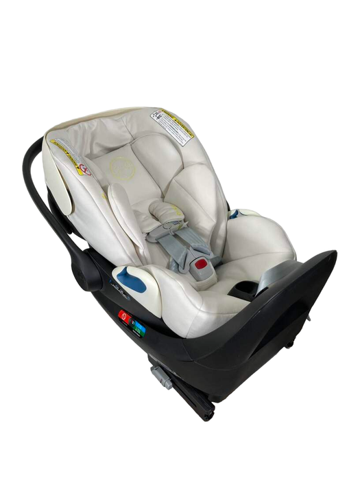 Shop Cybex Cloud G Lux with SensorSafe, 2023, Seashell Beige at Goodbuygears