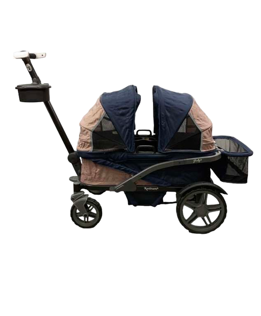 Shop Gladly Family Anthem4 Classic 4 Seater All Terrain Wagon Stroller, Sand and Sea at Goodbuygears