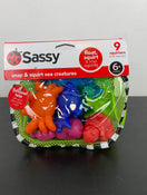 secondhand Sassy Snap & Squirt Sea Creatures