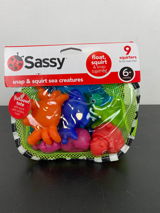 secondhand Sassy Snap & Squirt Sea Creatures
