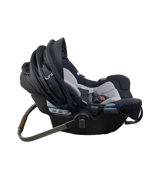 Shop Nuna PIPA rx Infant Car Seat with RELX Base, 2023, Caviar at Goodbuygears