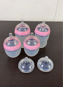 used Comotomo Baby Bottle Bundle, Pink