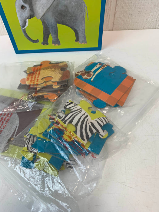 secondhand Crocodile Creek Wild Safari Floor Puzzle