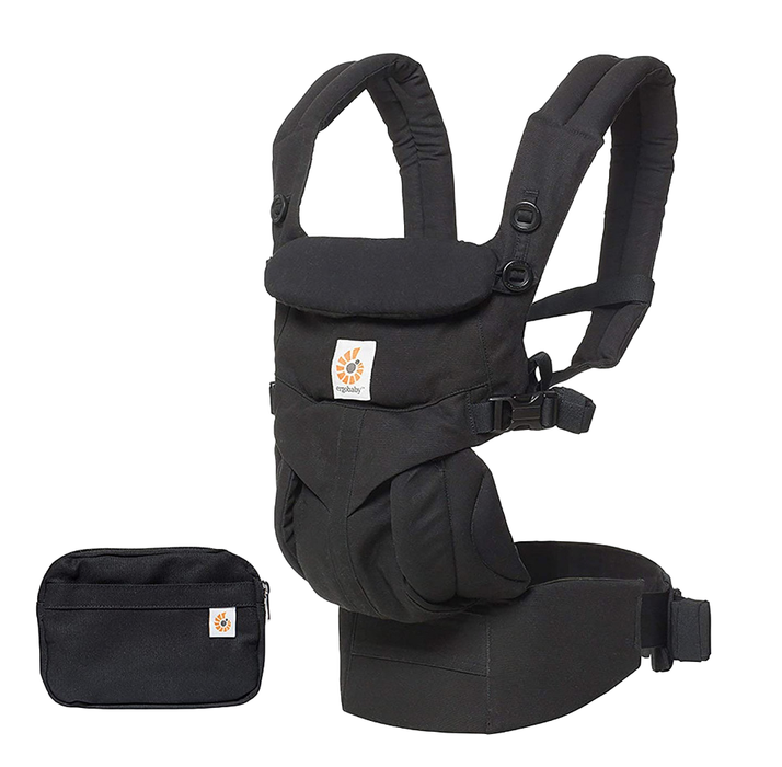 Shop Ergobaby Omni 360 Cotton Baby Carrier, Pure Black at Goodbuygears