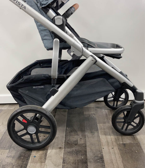 Shop UPPAbaby VISTA V2 Stroller, 2020, Gregory (Blue Melange) at Goodbuygears