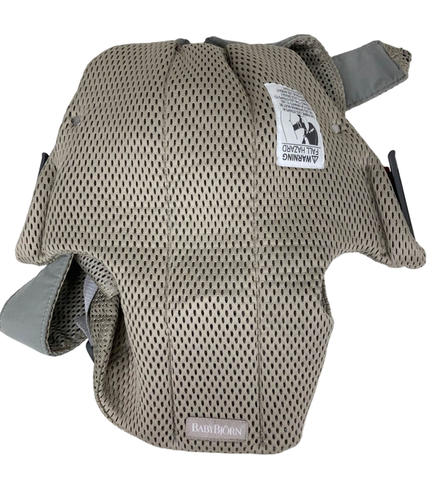 Shop BabyBjorn Baby Carrier Mini, Gray Beige 3D Mesh at Goodbuygears