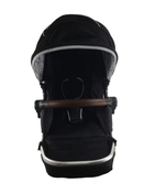 Shop Mockingbird 2nd Seat Kit with Extendable Canopy, Silver with Penny Leather, Black, Windowpane, 2021 at Goodbuygears