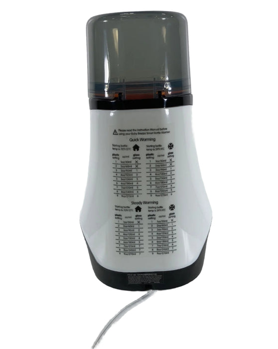 Shop Baby Brezza Safe + Smart Bottle Warmer, White on Black at Goodbuygears