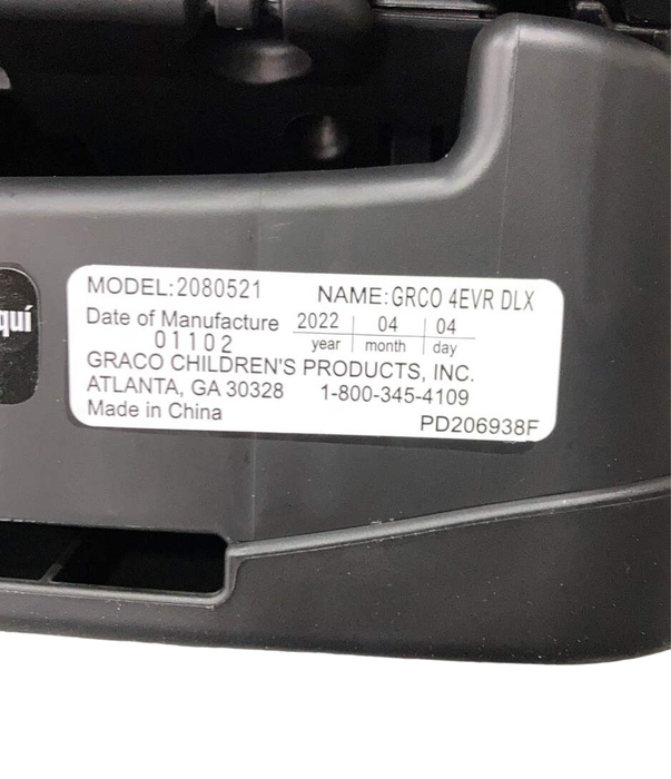 Shop Graco 4Ever DLX 4-in-1 Car Seat, 2022, Bryant at Goodbuygears