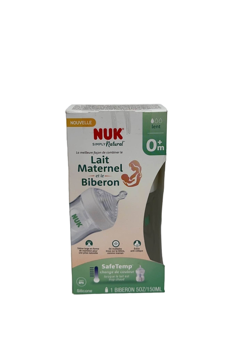 Shop NUK Simply Natural Bottle, 5oz at Goodbuygears