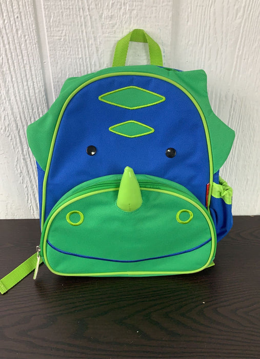 used Skip Hop Zoo Little Kid Backpack, Dinosaur