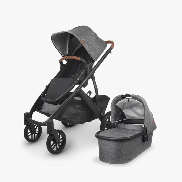 Shop UPPAbaby VISTA V2 Stroller, 2022, Greyson (Charcoal Melange) at Goodbuygears