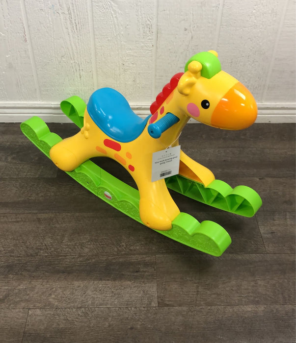 Shop Fisher Price Rockin' Tunes Giraffe at Goodbuygears