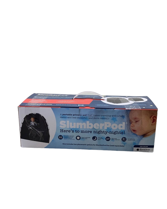Shop SlumberPod 3.0 Sleep Canopy, Black with Gray Accents at Goodbuygears