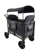 Shop Wonderfold W4 Luxe Quad Stroller Wagon, Volcanic Black, 2023 at Goodbuygears