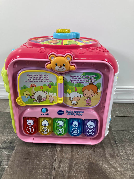 Shop VTech Sort And Discover Activity Cube at Goodbuygears