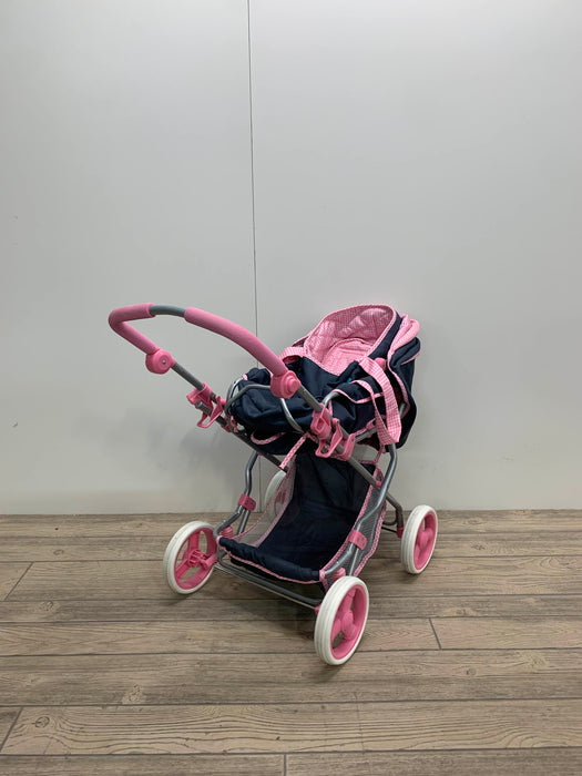 Shop Hauck Classic Julia Navy and Pink Toy Doll Pram at Goodbuygears