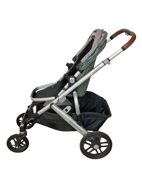 Shop UPPAbaby VISTA Stroller, Emmett (Green Melange), 2019 at Goodbuygears