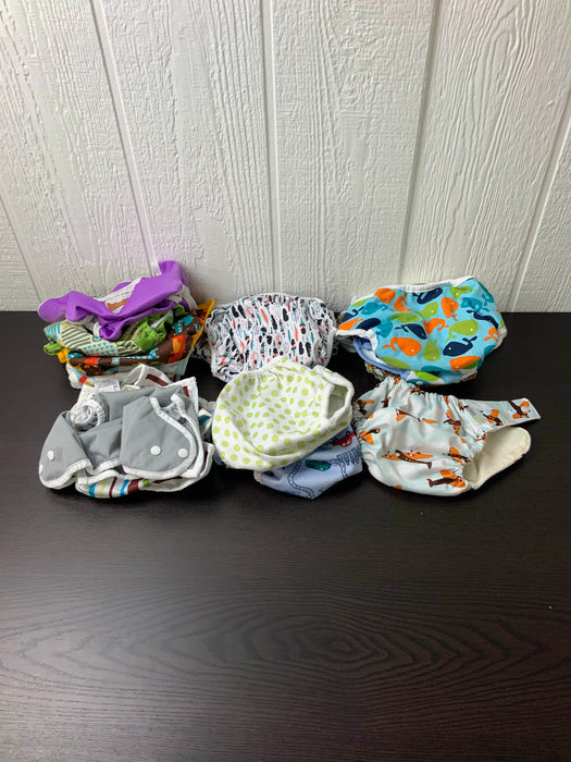 used BUNDLE Cloth Diapers