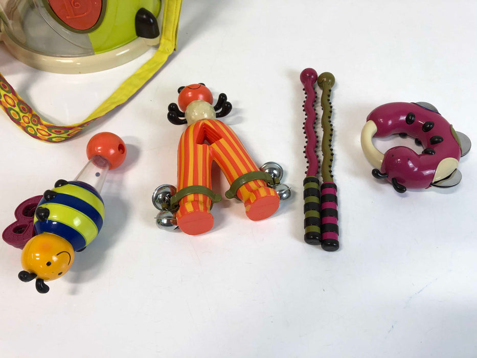 secondhand B. Toys Bee Bop Band Play & Learn Drum and Instruments