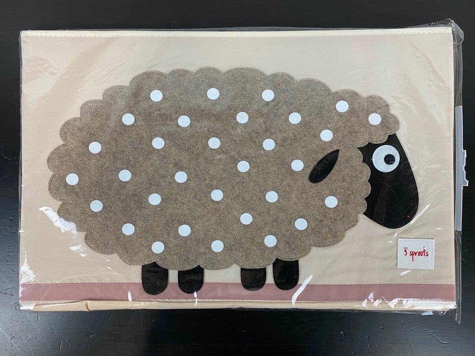 used 3 Sprouts Toy Chest, - Sheep