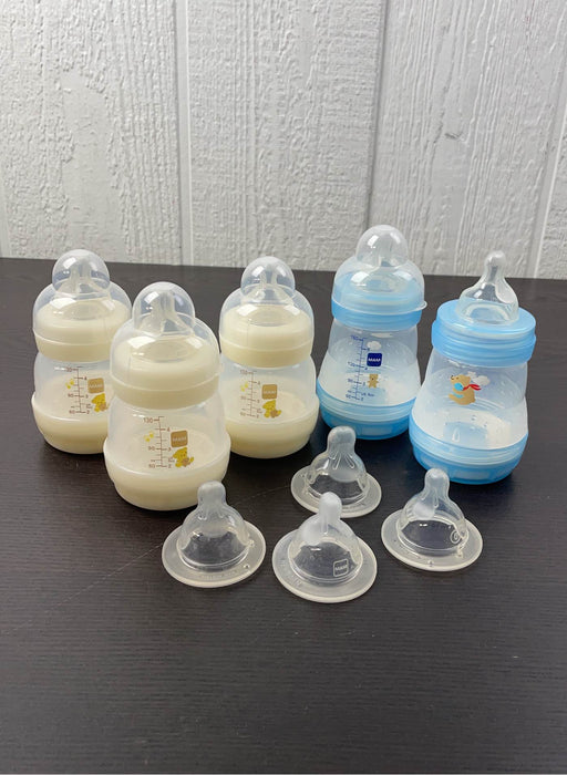 used BUNDLE MAM Baby Bottles