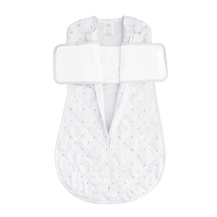 Dreamland Weighted Swaddle, Grey Star