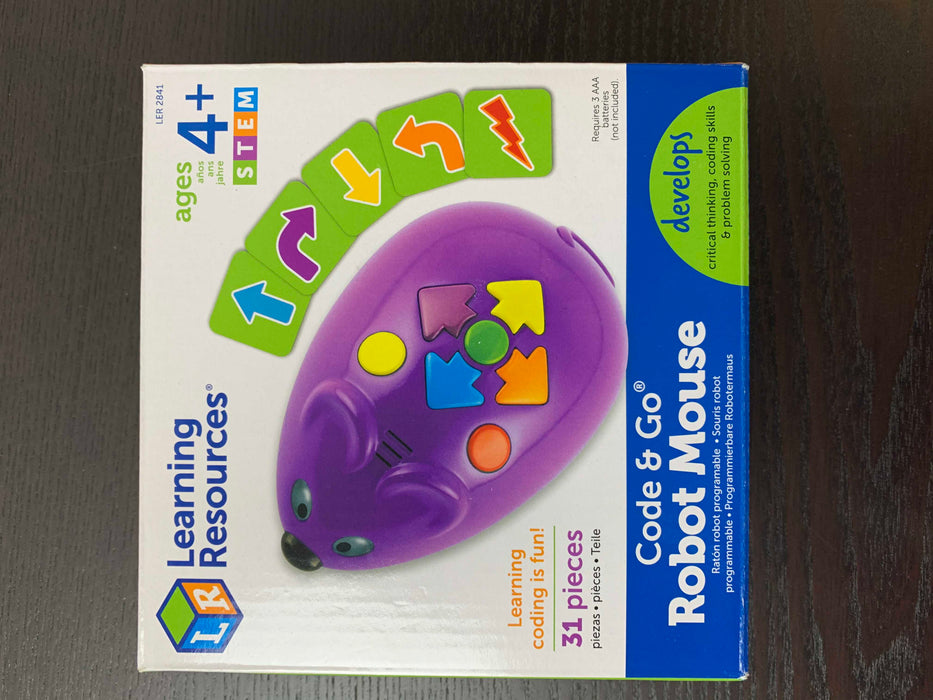 secondhand Learning Essentials Code & Go Robot Mouse