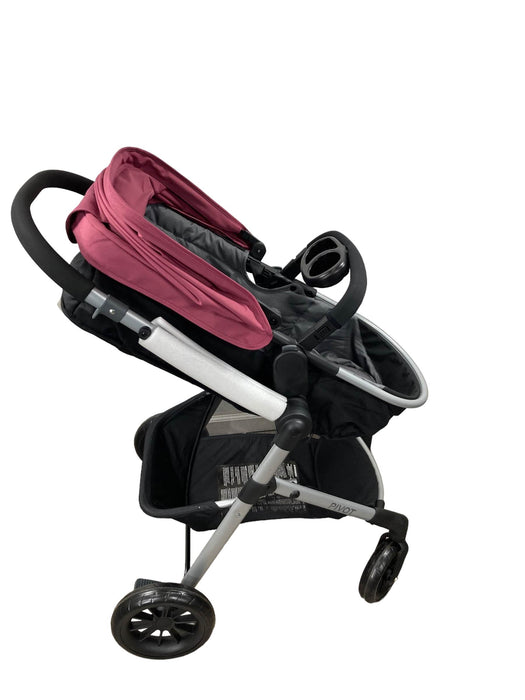 Shop Evenflo Pivot Modular Travel System Stroller, 2022, Dusty Rose Pink at Goodbuygears