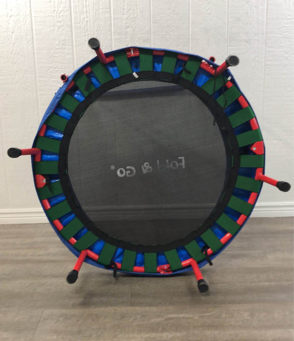 used The Original Toy Company Fold & Go Trampoline